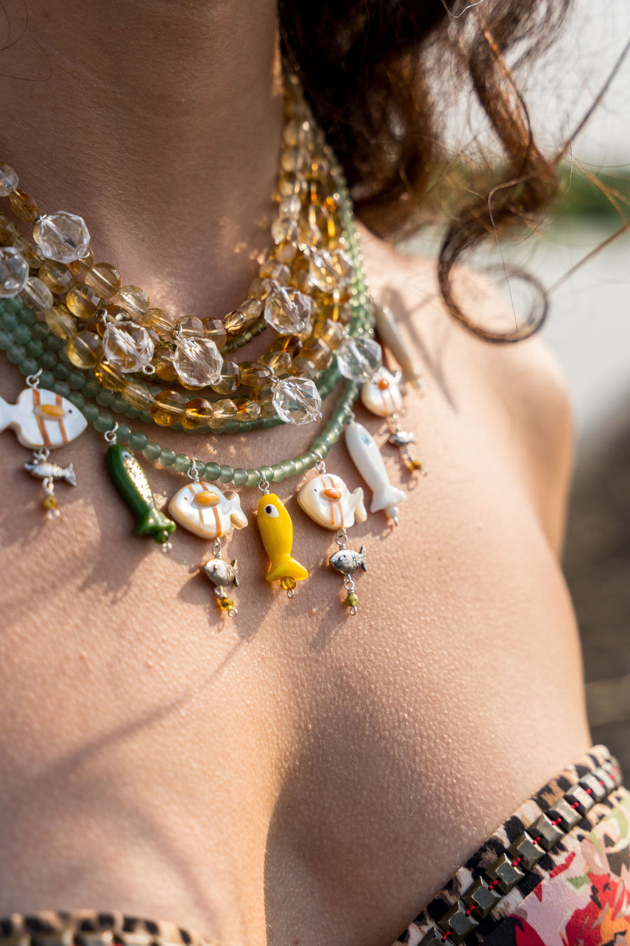 Collar Margarita de Maracuyá