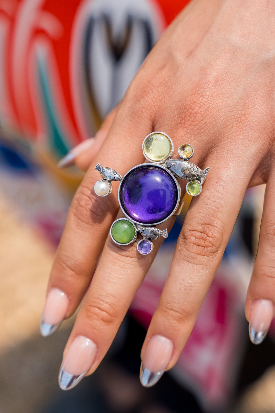 Anillo Mar Púrpura