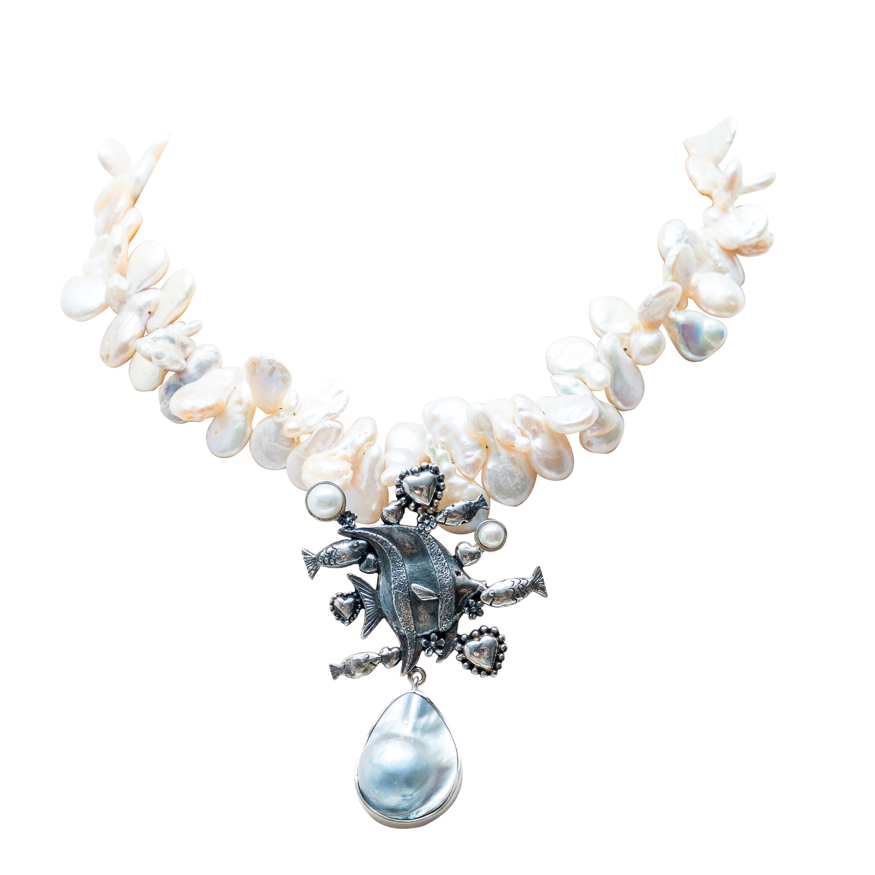 Collar Arrecife de Perlas