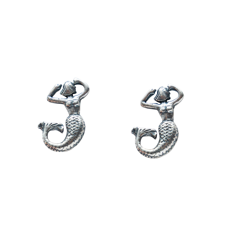 Aretes Sirena de Plata