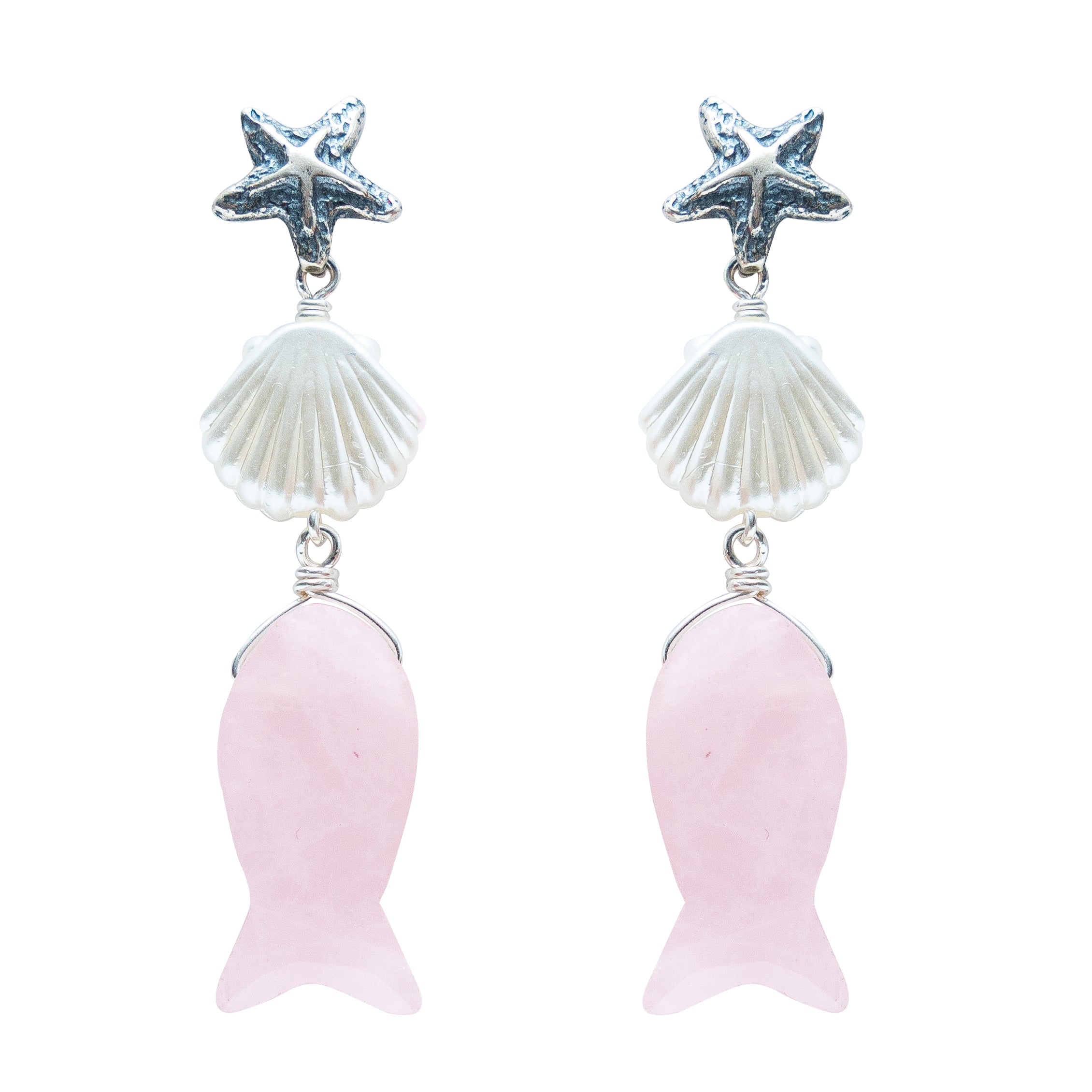 Aretes Mojito Rosa