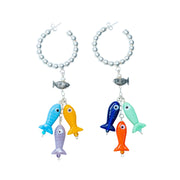 Arracadas Peces Arcoíris