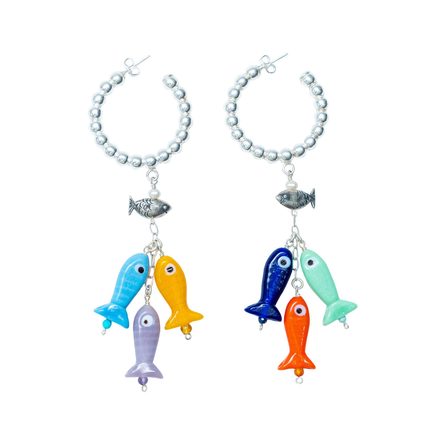Arracadas Peces Arcoíris