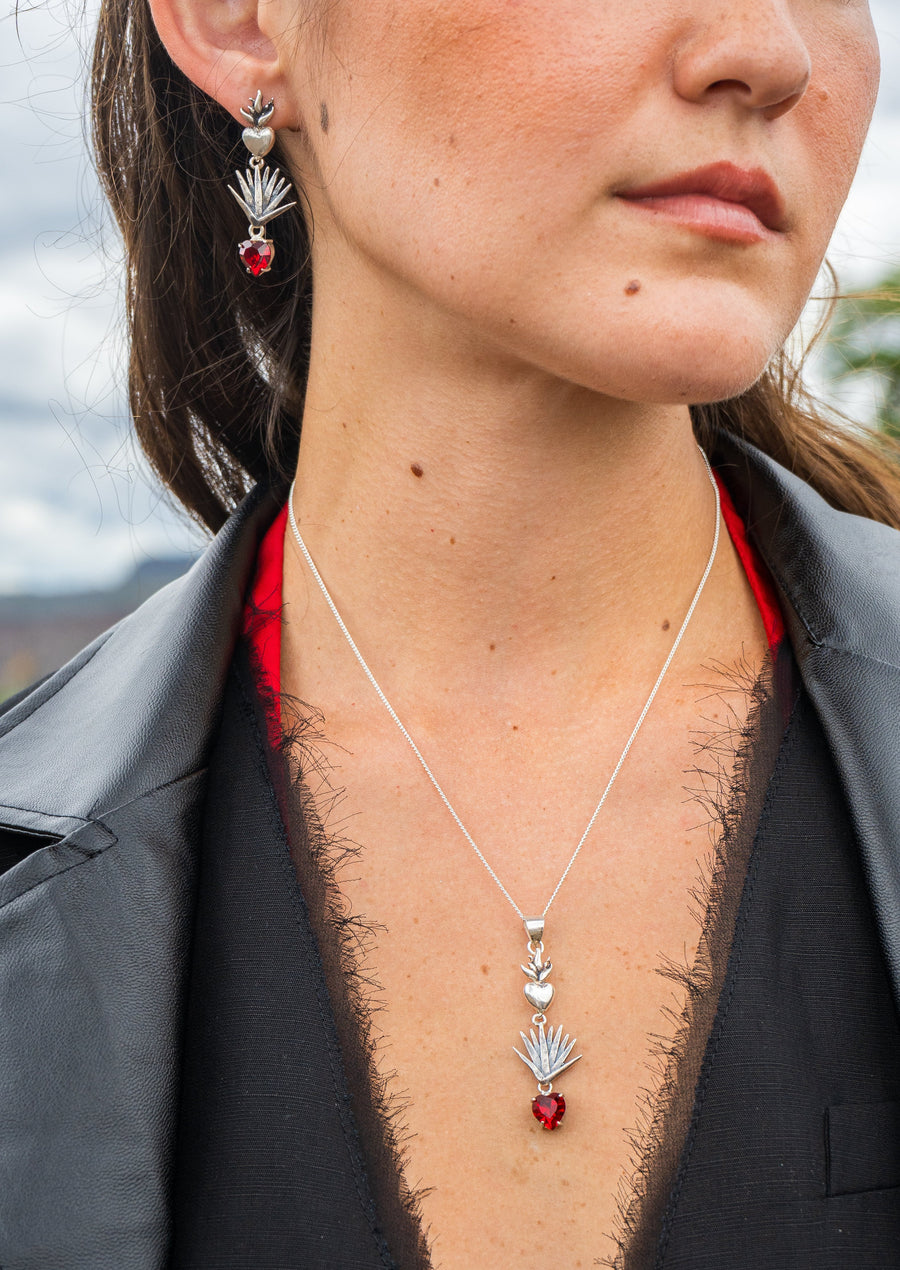 Aretes Tierra Roja