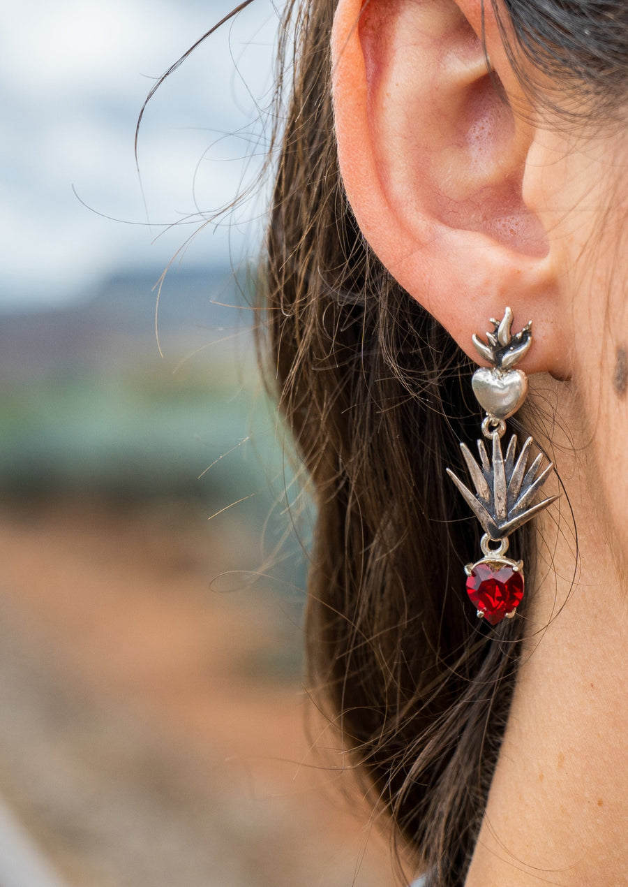 Aretes Tierra Roja