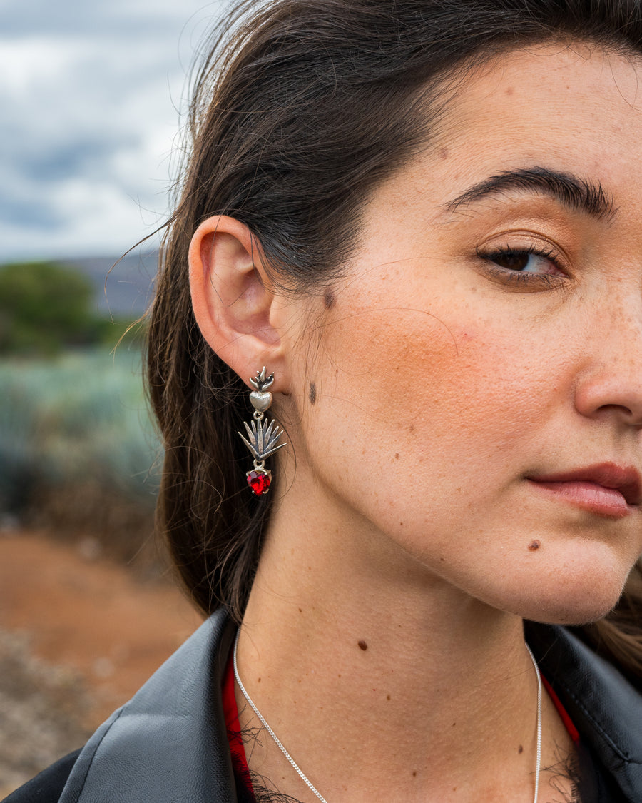 Aretes Tierra Roja