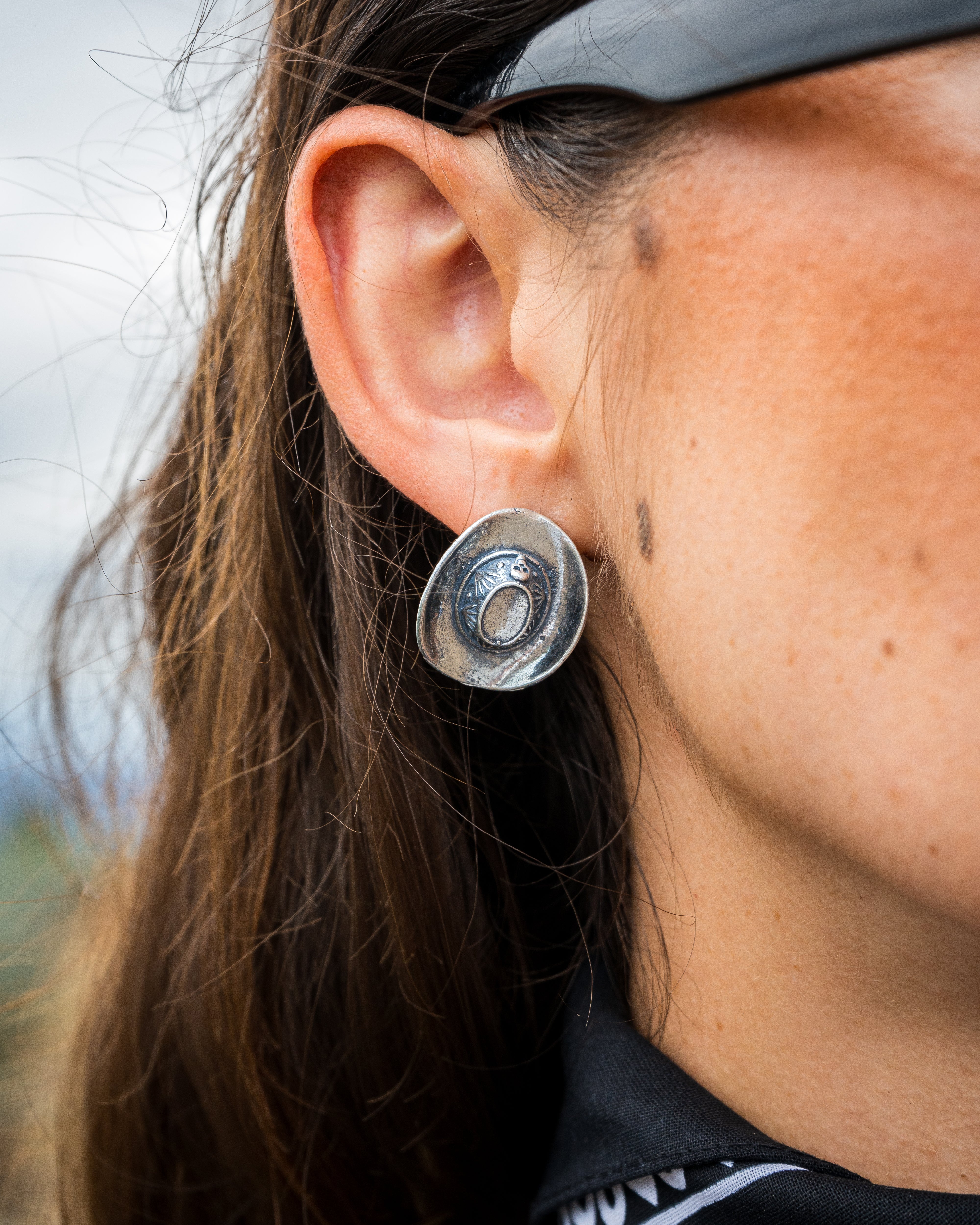 Aretes Sombrero Vaquero