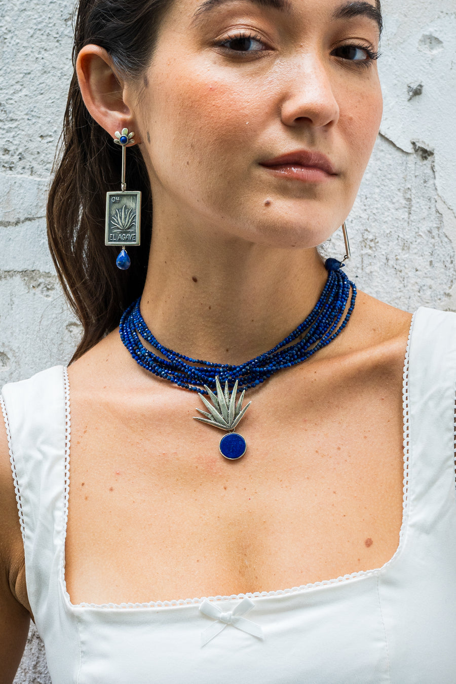 Collar Campos Azules