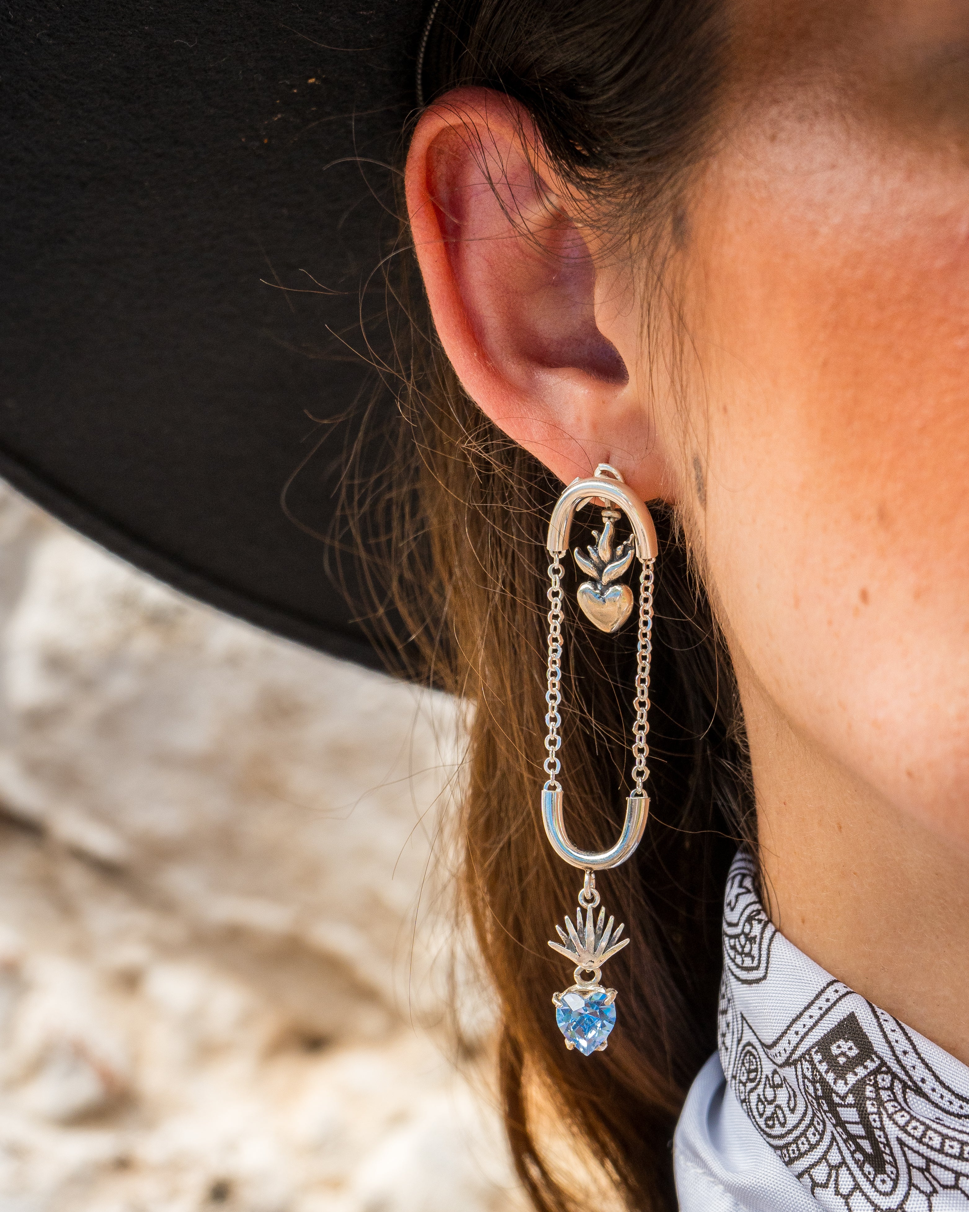 Aretes Corazón de Jalisco