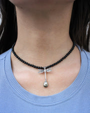 Collar Libélula Azabache
