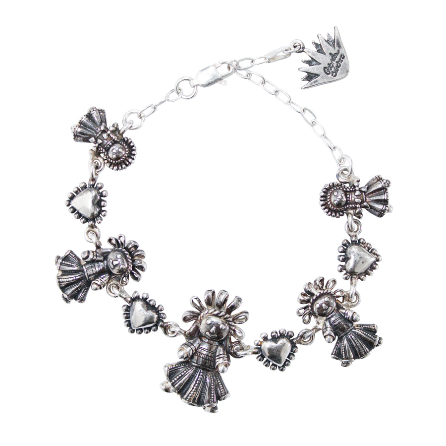 Pulsera Cinco Muñequitas