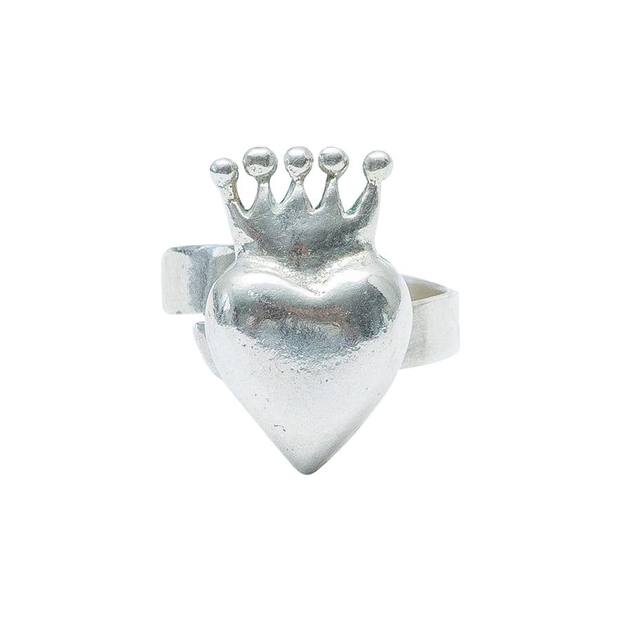 Anillo Corazón Reina