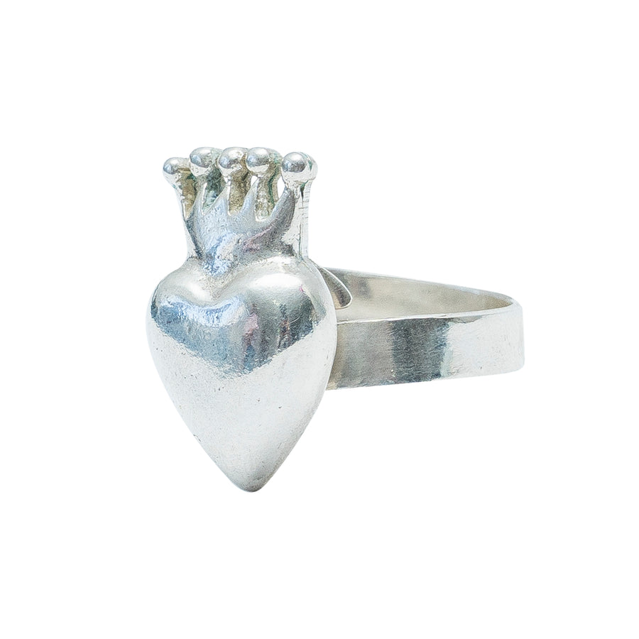 Anillo Corazón Reina