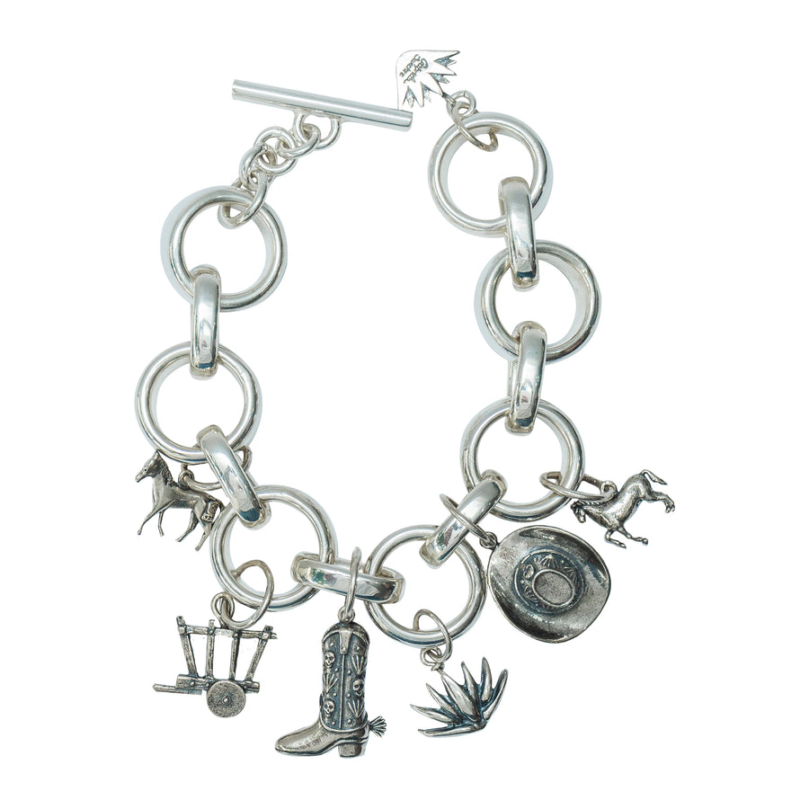 Pulsera Me Subo a mi Caballo y Me Pongo Mi Sombrero