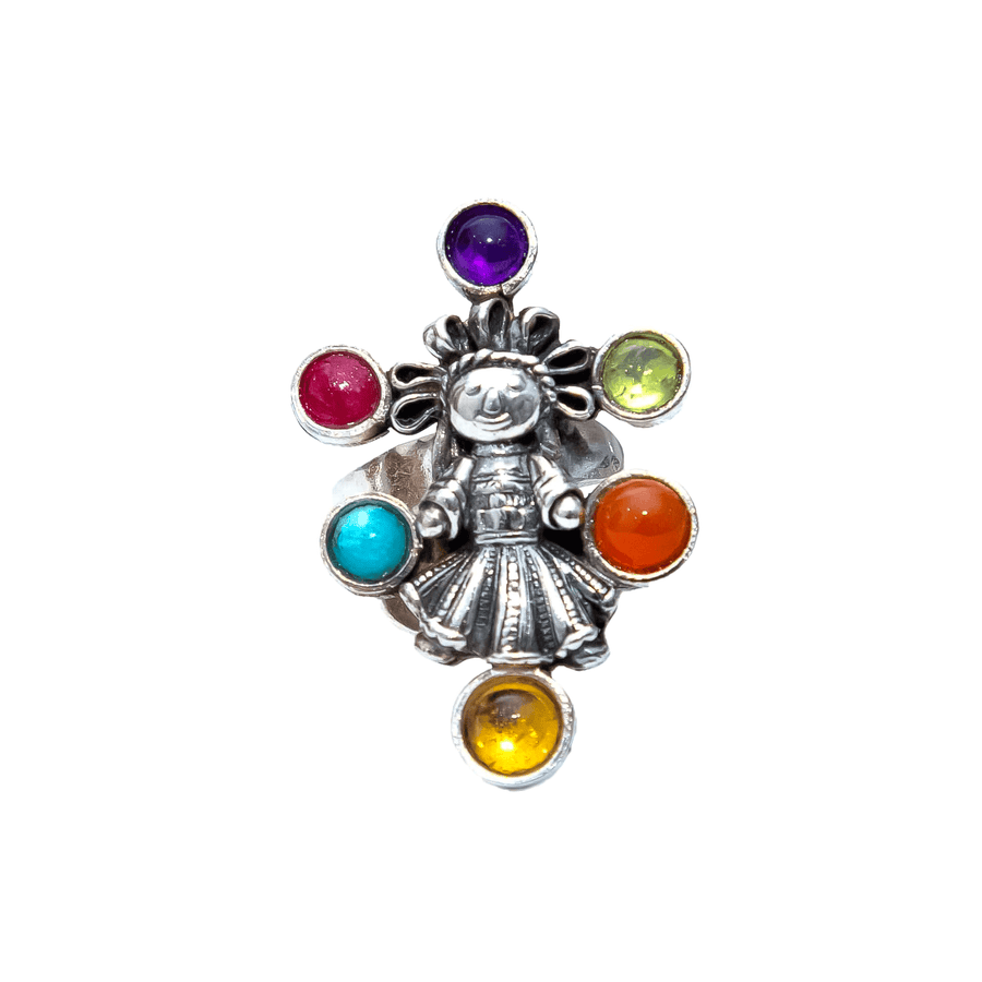 Anillo Muñeca chica con Biseles Gabriela Sánchez Anillo