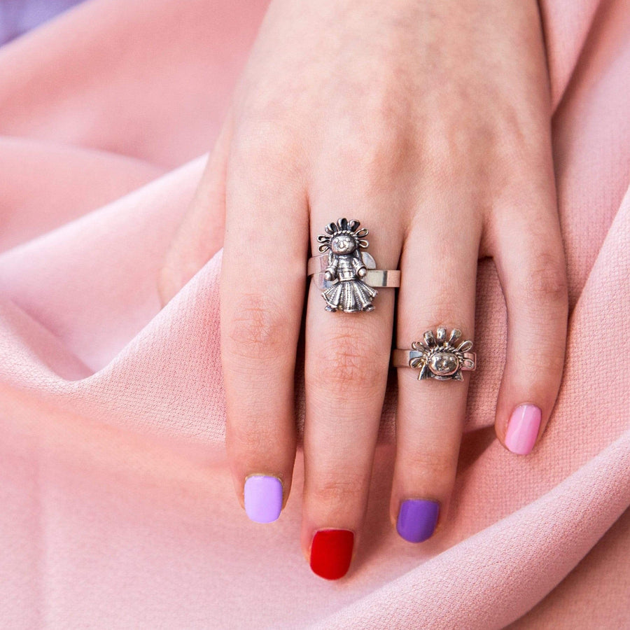 Anillo Muñeca De Listones Chica