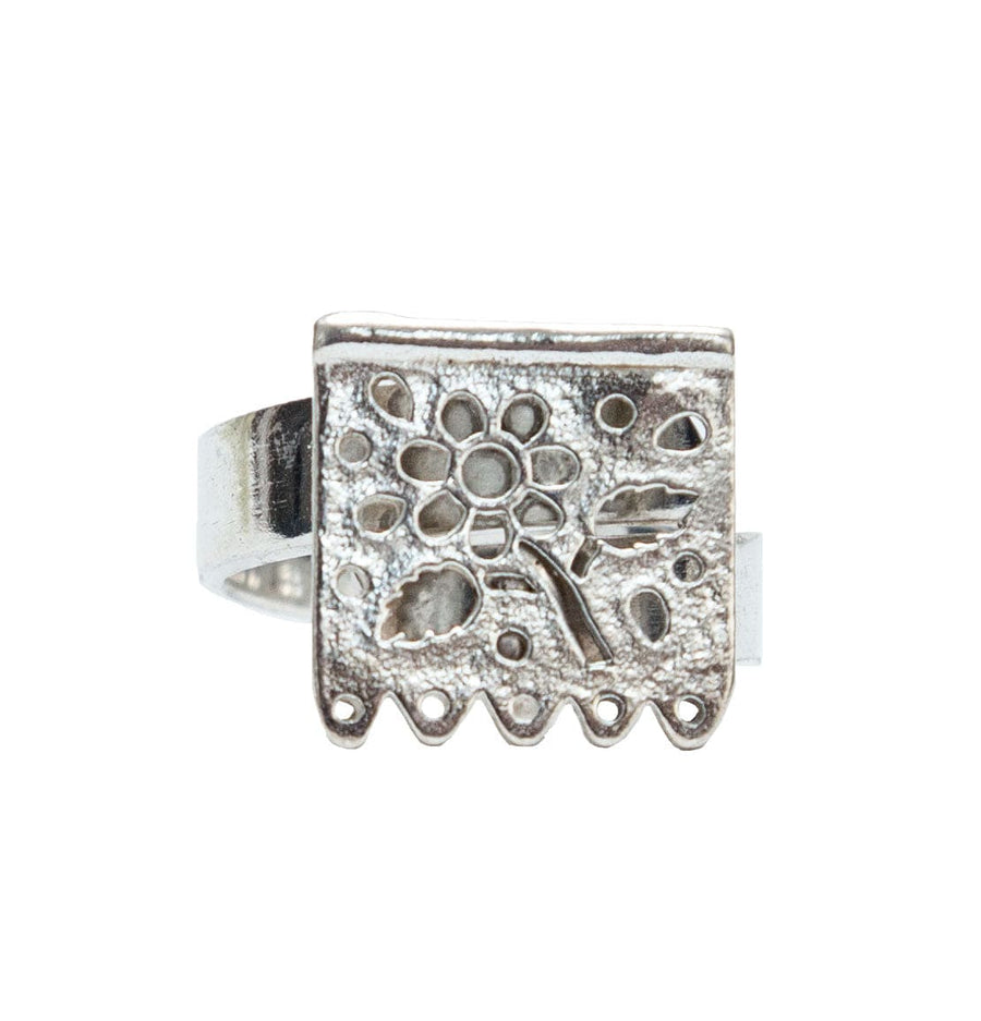Anillo Papel Picado Flor Chico PTS001 Anillo