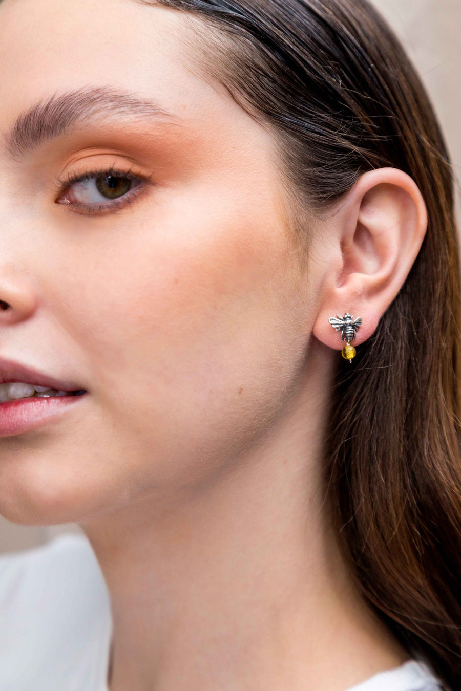 Aretes Abejita de Miel AMB005 Aretes
