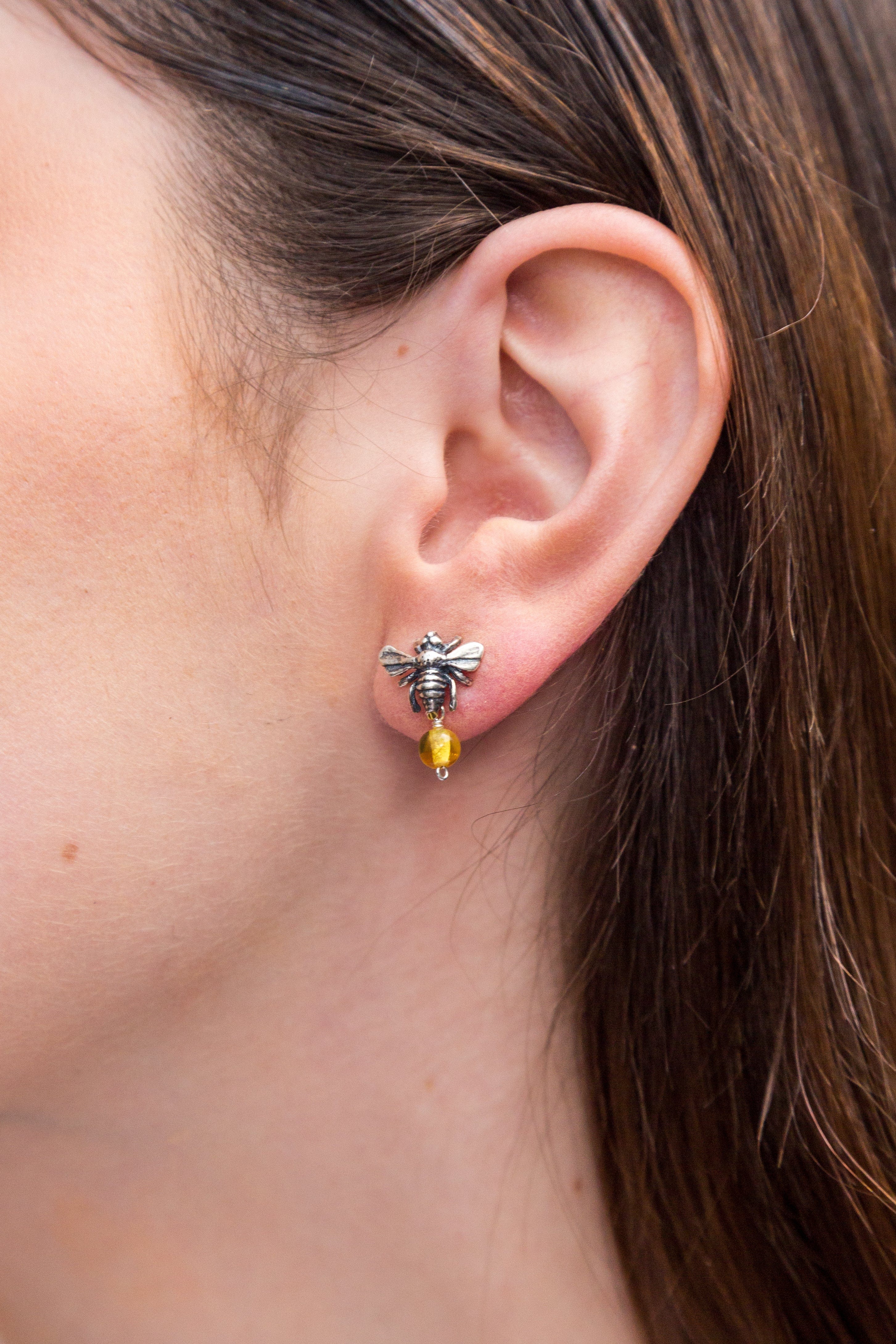 Aretes Abejita de Miel AMB005 Aretes