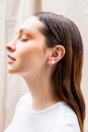 Aretes Abejitas Derramando Miel AMB005 Aretes
