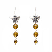 Aretes Abejitas Derramando Miel