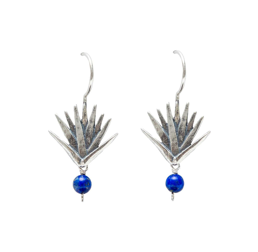 Aretes Agave sueño 3 Lapislázuli