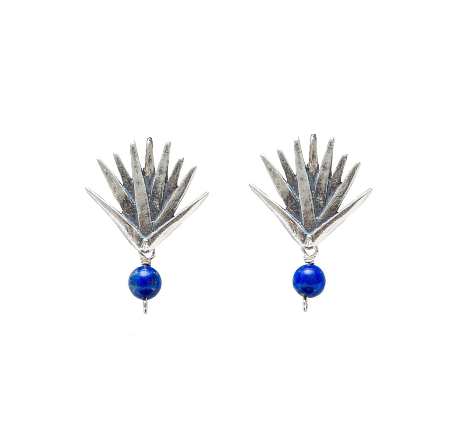 Aretes Agave sueño 3 Lapislázuli