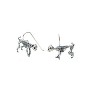 Aretes Gato Calaca