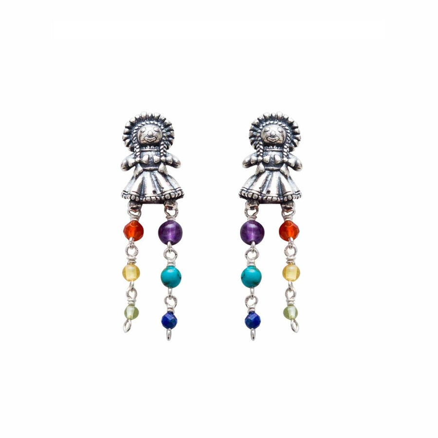 Aretes Muñeca Mini Alegre