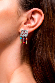 Aretes Papel Picado Colores