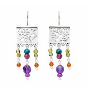 Aretes Papel Picado Colorido