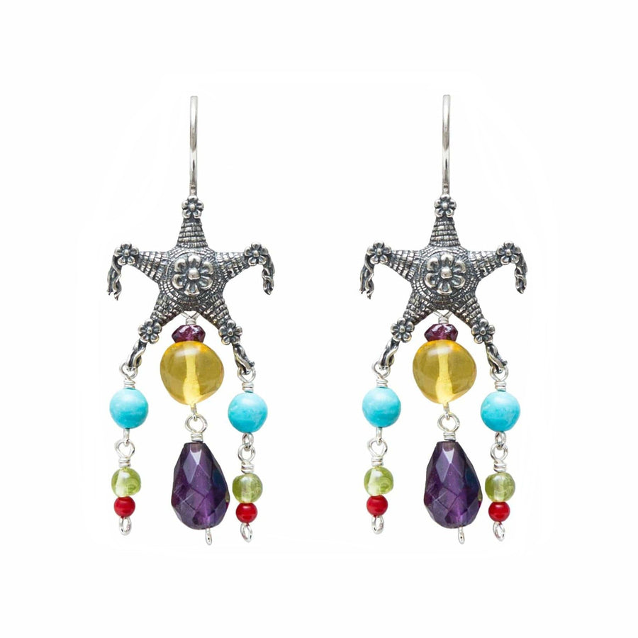 Aretes Piñatas Amatista