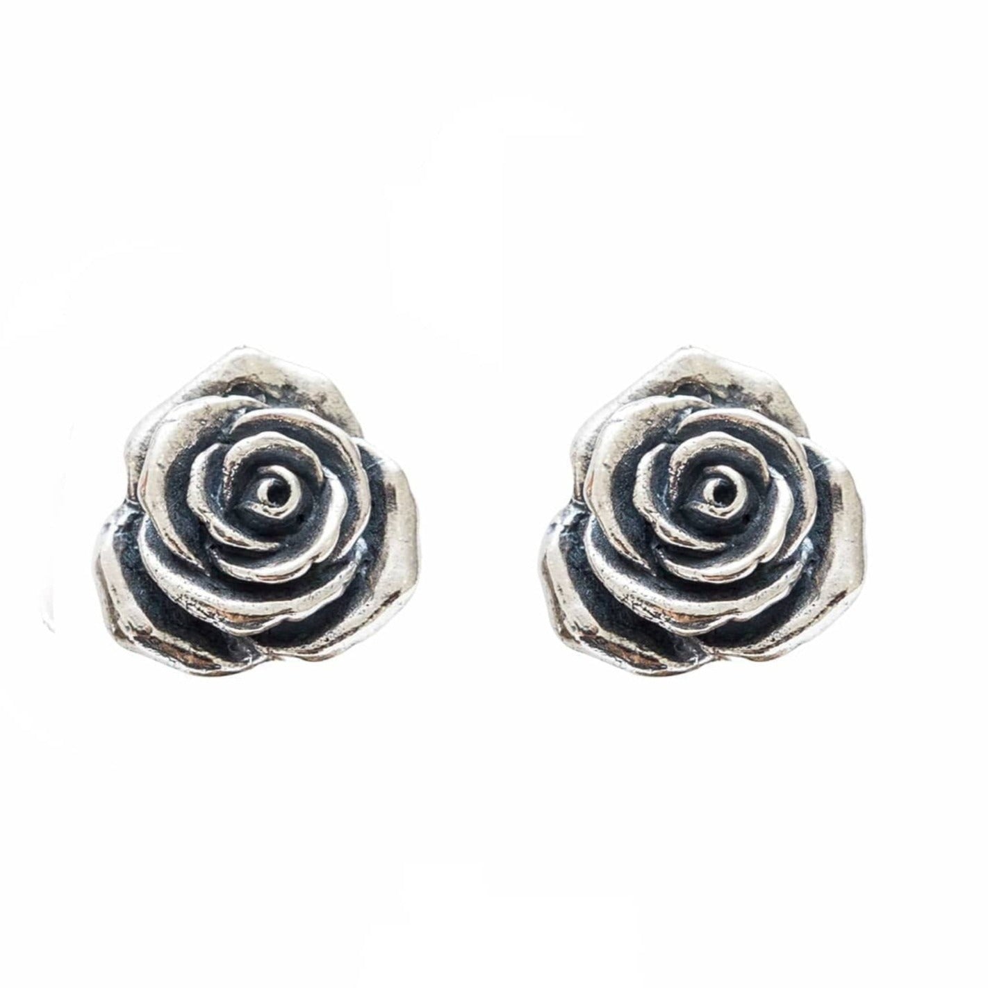 Aretes Rosas De Plata Gabriela Sánchez Aretes