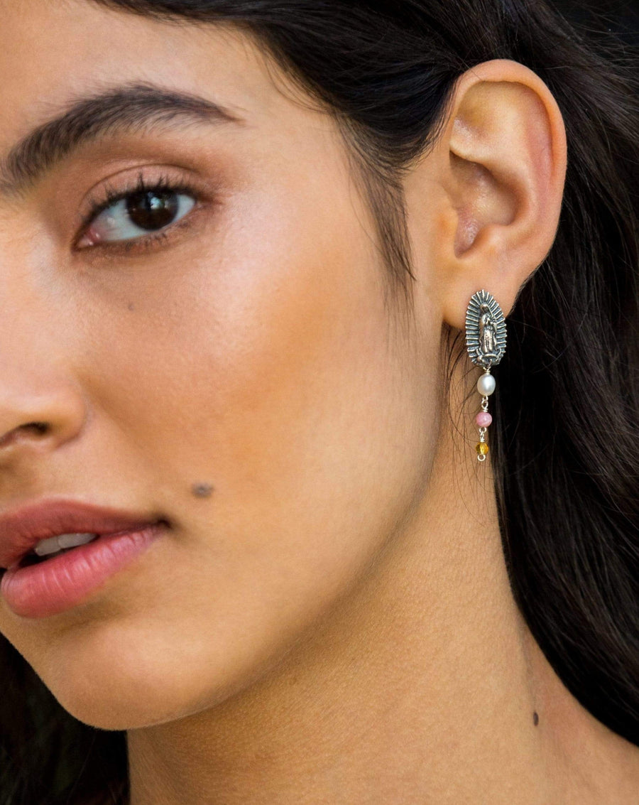 Aretes Virgen De Guadalupe