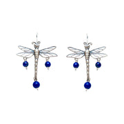 Aretes Libélula Con Gema