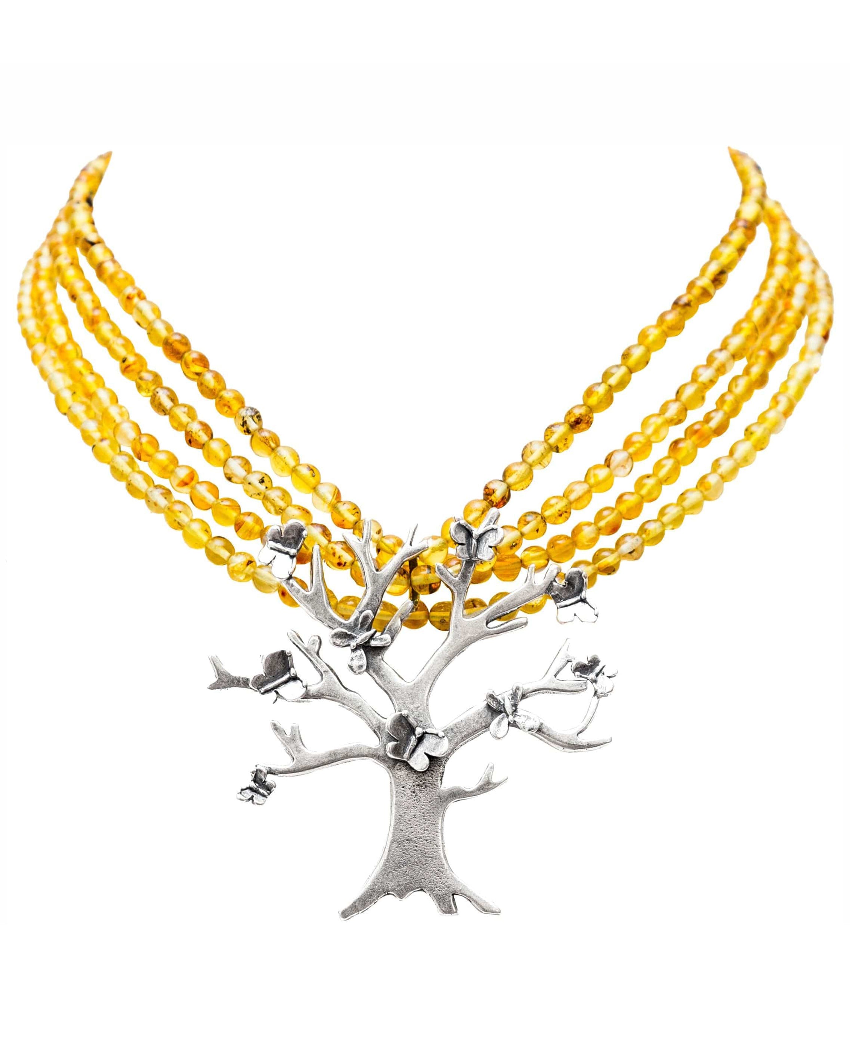 Collar Árbol Cargado De Luz