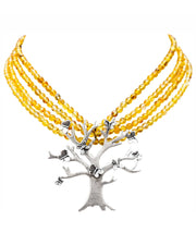 Collar Árbol Cargado De Luz