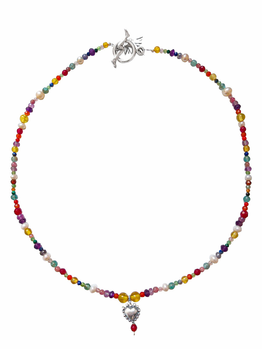 Collar Corazón Confeti Gabriela Sánchez Collar