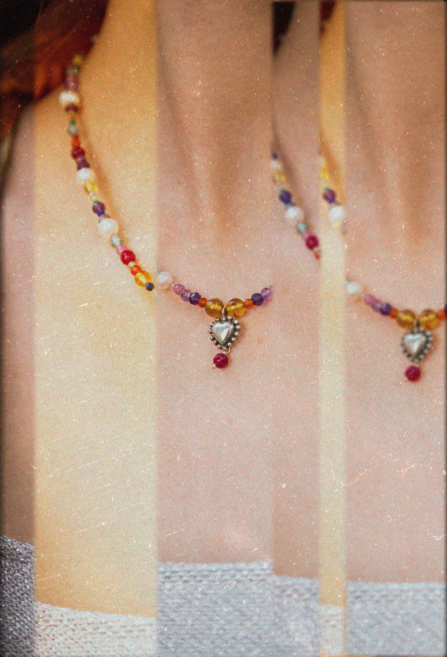 Collar Corazón Confeti Gabriela Sánchez Collar