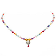 Collar Corazón Confeti