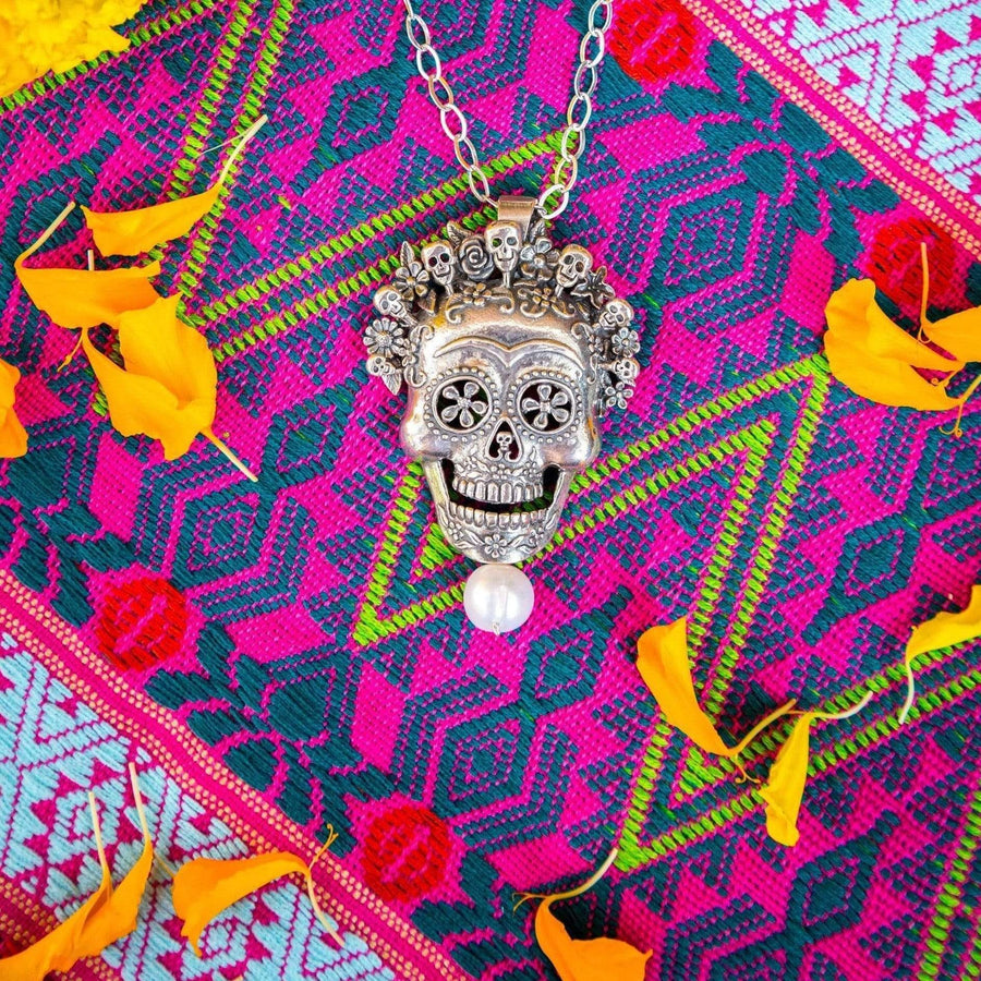 Dije Calavera con Calaveritas