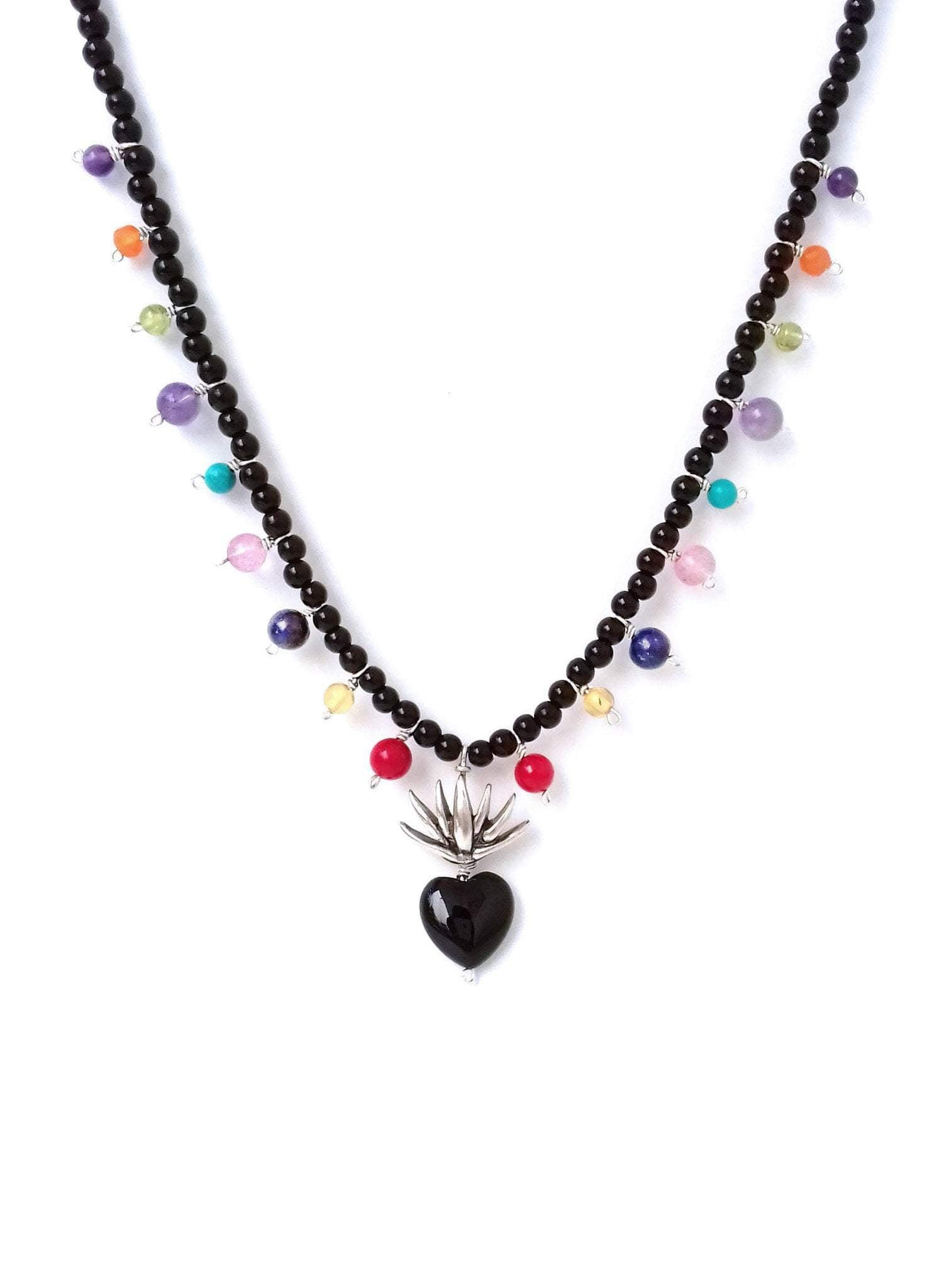 Agave multicolor collar Gabriela Sánchez Collar