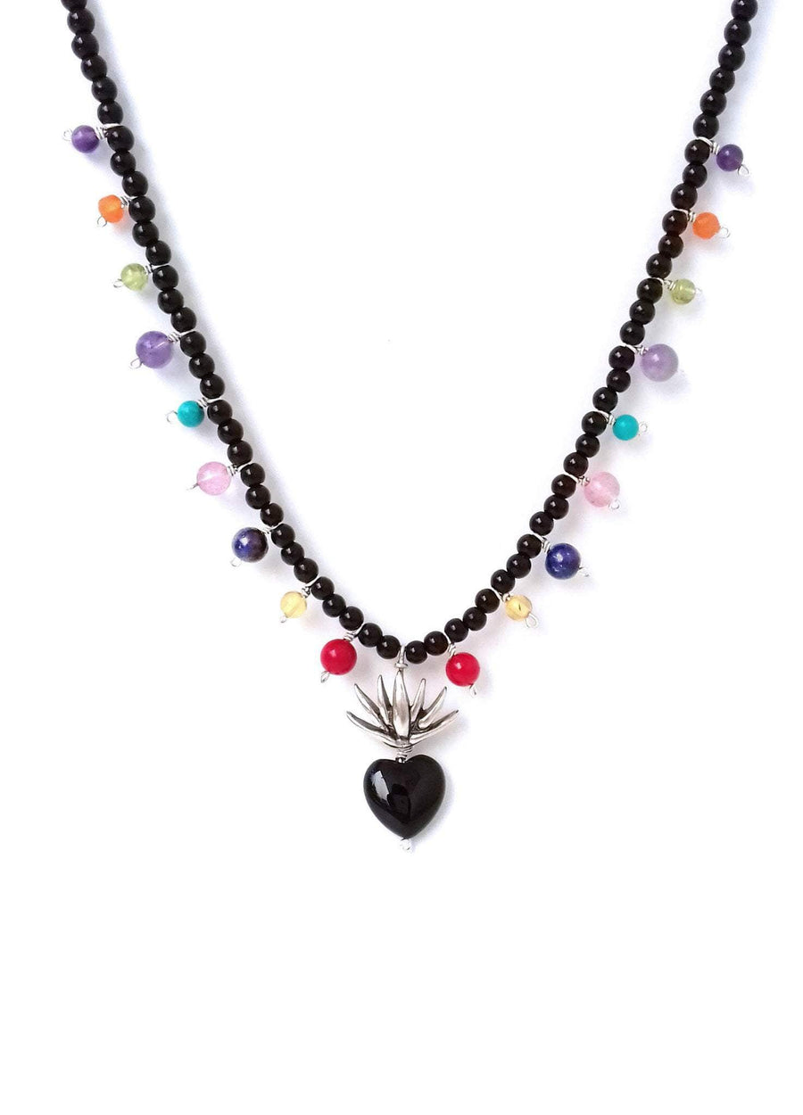Agave multicolor collar Gabriela Sánchez Collar