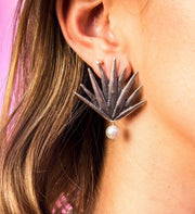 Aretes Agave Realista con Perla Gabriela Sánchez Aretes