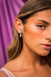 Aretes Agave Sueño 3 Amatista Gabriela Sánchez Aretes
