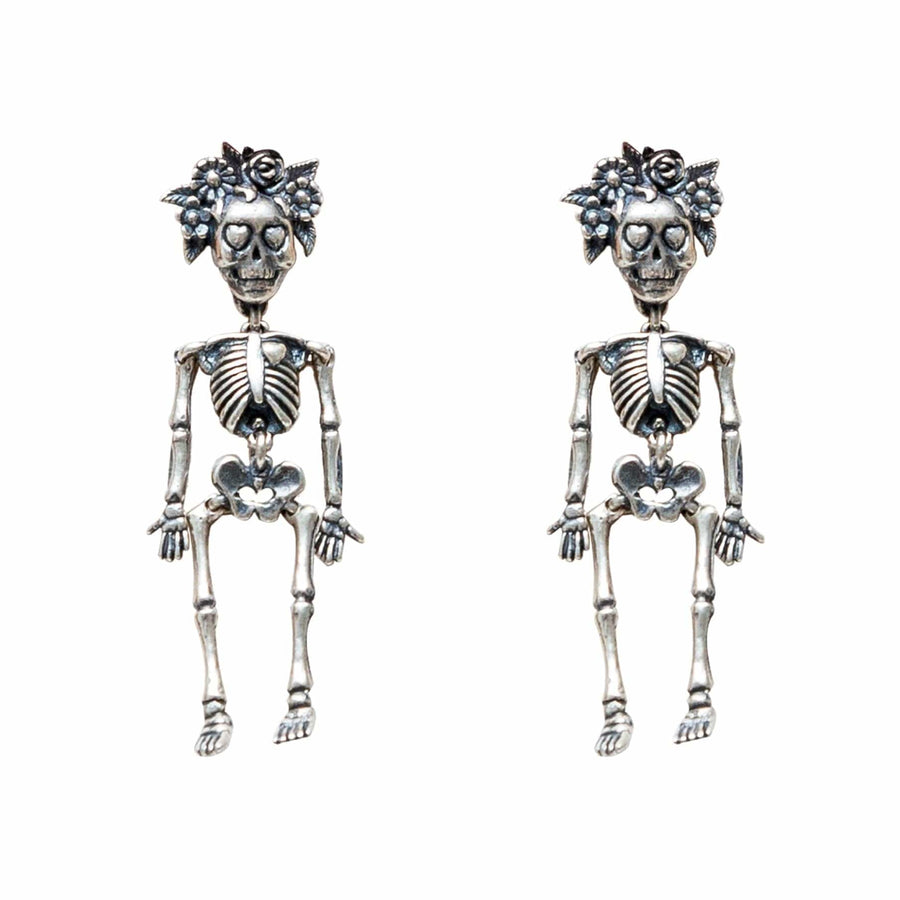 Aretes Calacas Gabriela Sánchez Aretes