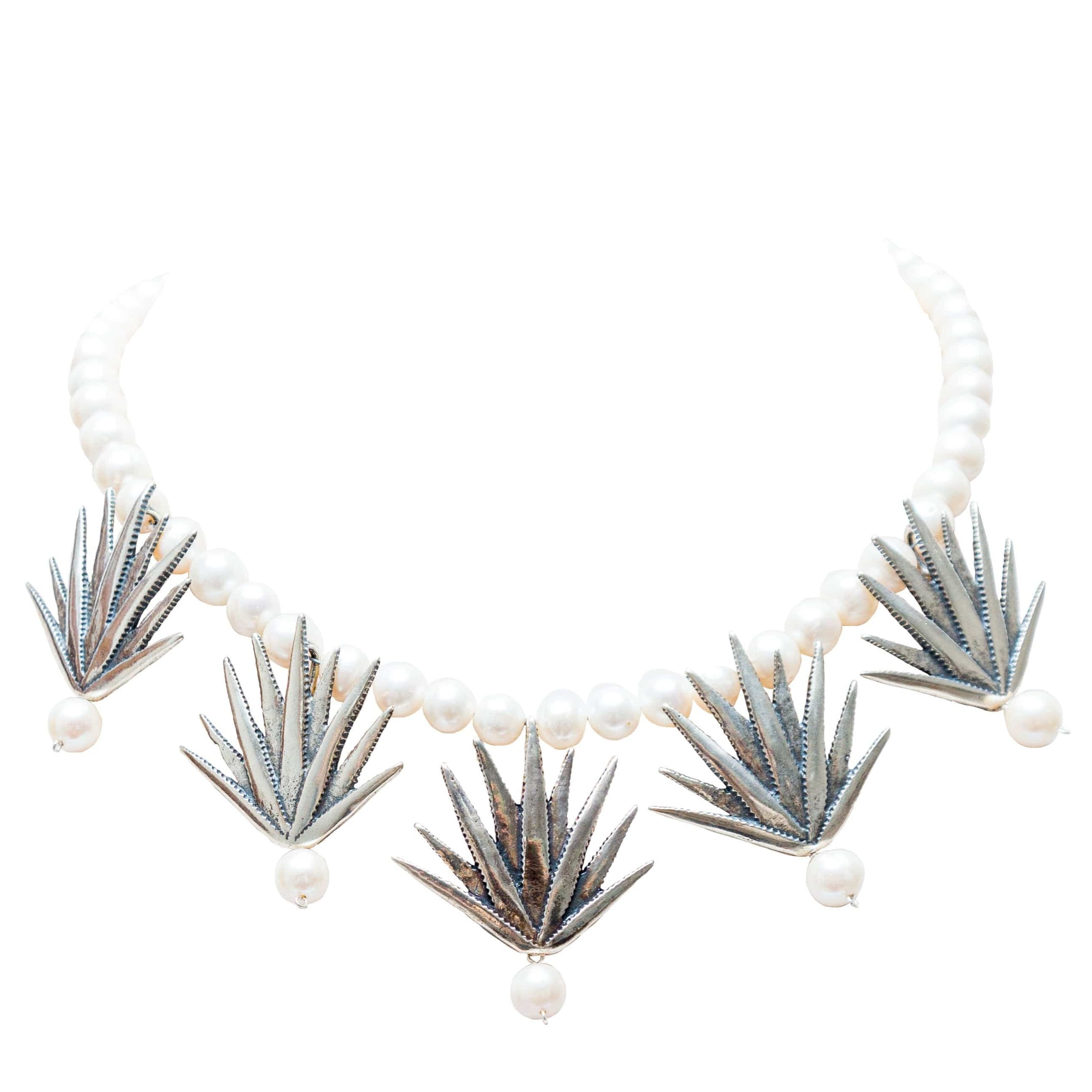 Collar Cinco Agaves Entre Perlas Gabriela Sánchez Collar