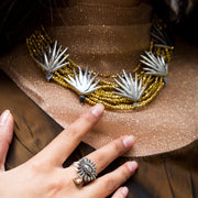 Collar Sueño Dorado de Agaves 22NAV009 Collar