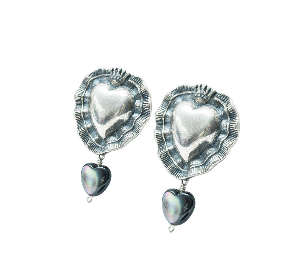 Aretes Mi Corazón Tornasol