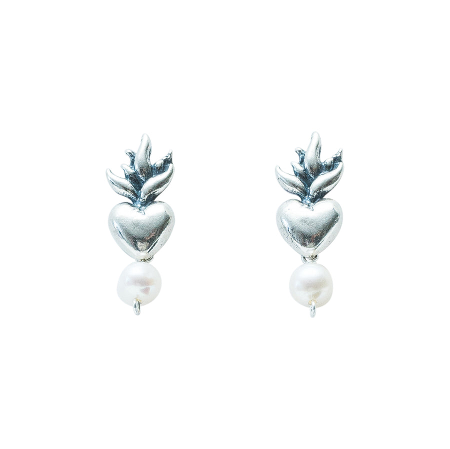 Aretes Fuego Aperlado